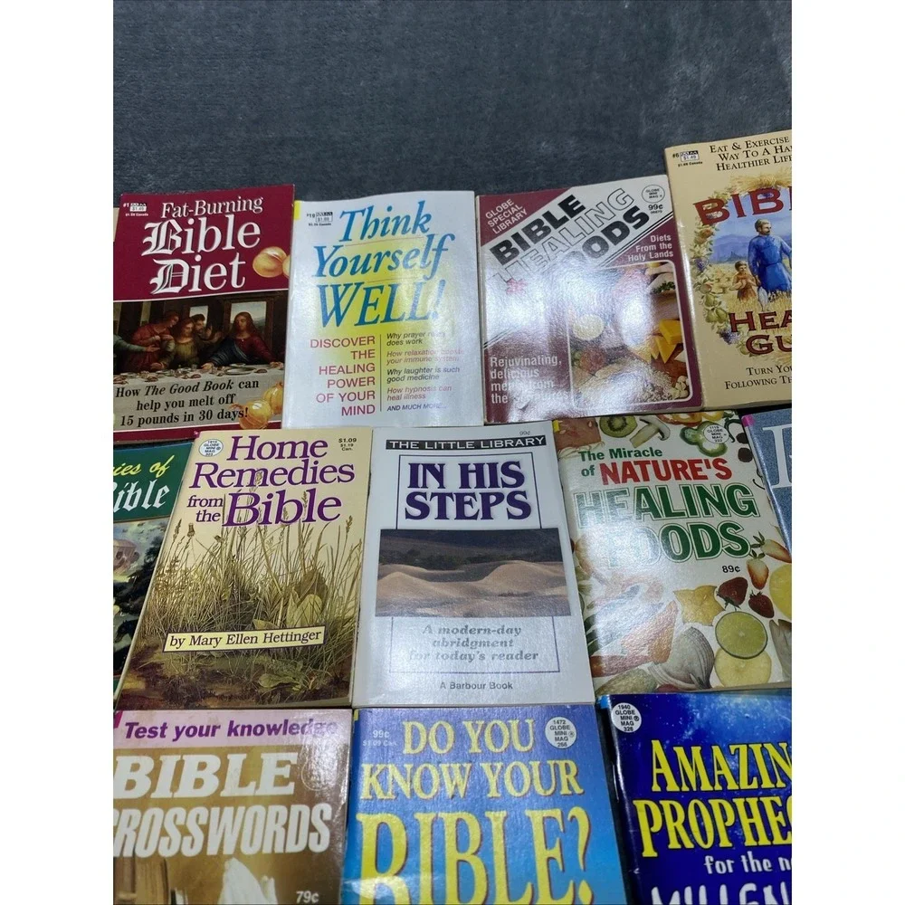 Vtg Christian Mini Book Booklet Lot Of 69 Inspirational Religious Healing Prayer
